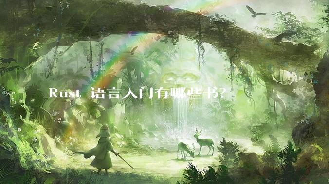 Rust 语言入门有哪些书？