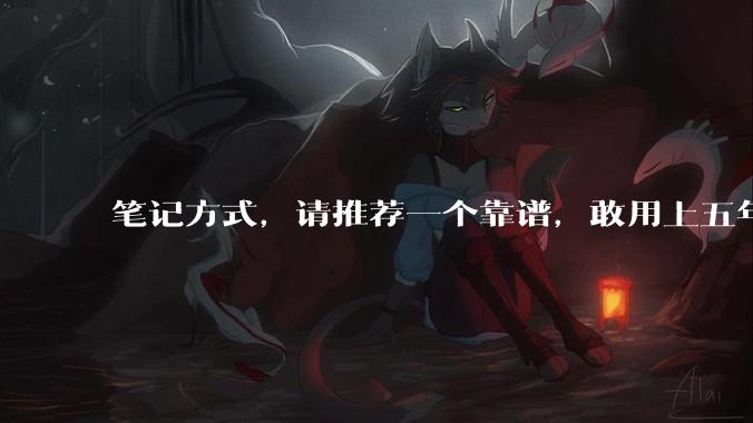 笔记方式，请推荐一个靠谱，敢用上五年都不后悔的。？
